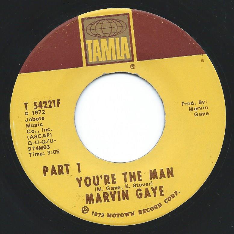 MARVIN GAYE ‎/ YOU'RE THE MAN (PART 1) (7