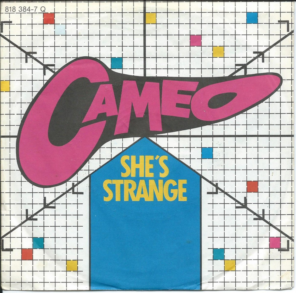 CAMEO ‎/ SHE'S STRANGE / TRIBUTE TO BOB MARLEY (7
