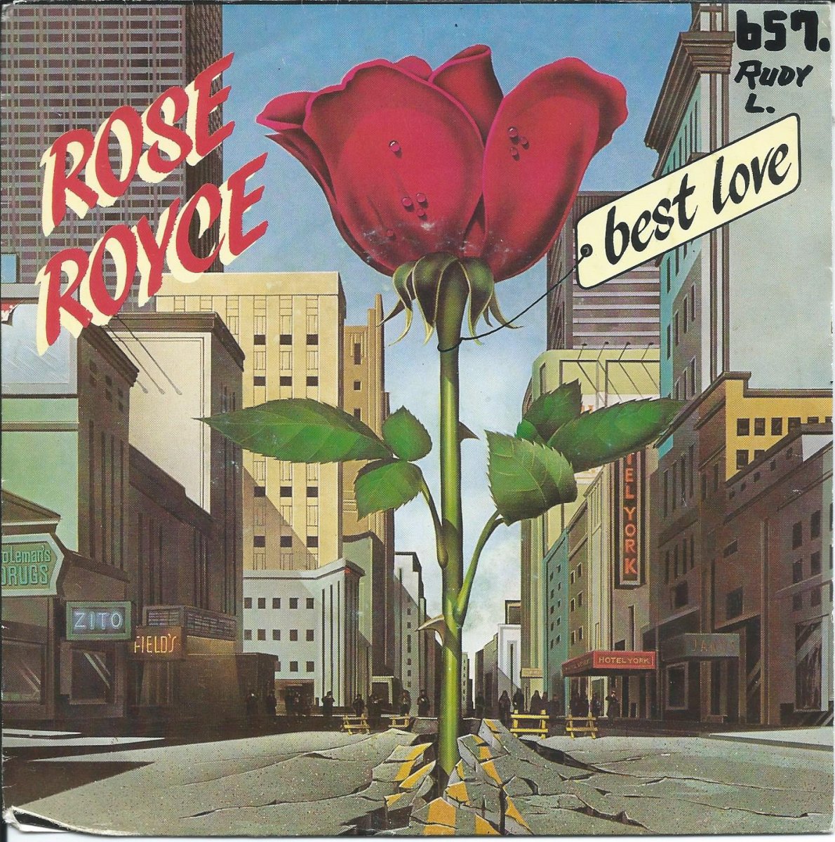 ROSE ROYCE ‎/ BEST LOVE / TALK TO ME (7