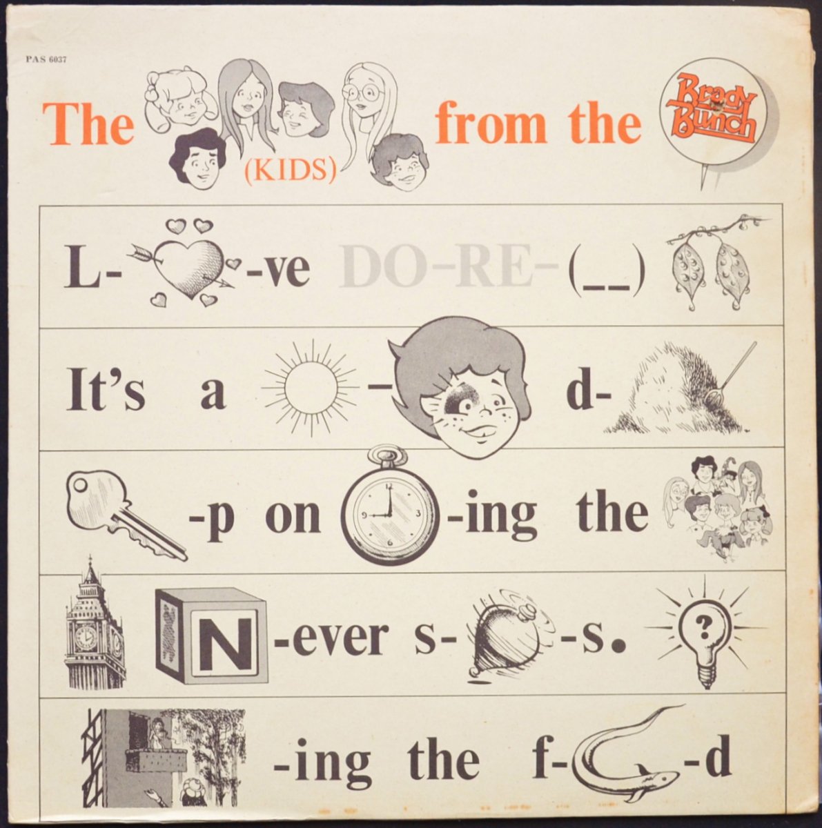 THE KIDS FROM THE BRADY BUNCH / THE KIDS FROM THE BRADY BUNCH (LP) - HIP  TANK RECORDS