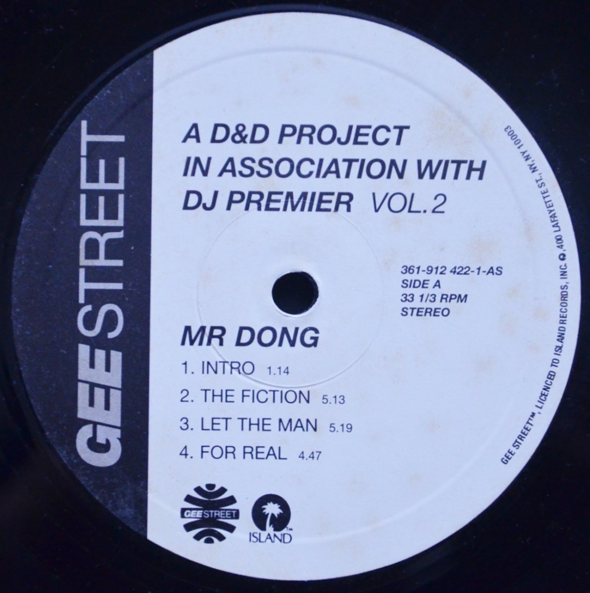 MR DONG / A D&D PROJECT IN ASSOCIATION WITH DJ PREMIER VOL. 2 (12