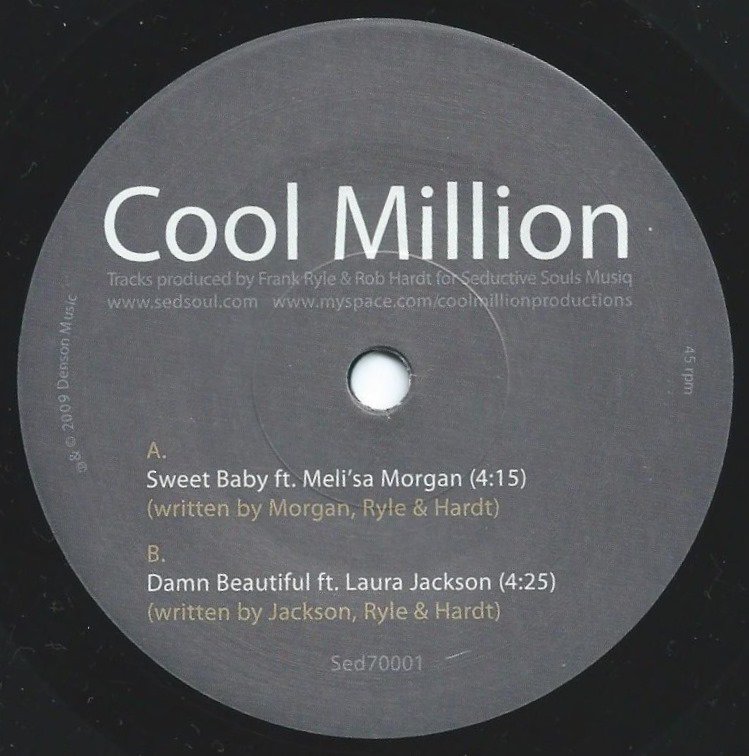 COOL MILLION ‎/ SWEET BABY (FEAT.MELI'SA MORGAN) / DAMN BEAUTIFUL (FEAT.LAURA JACKSON) (7