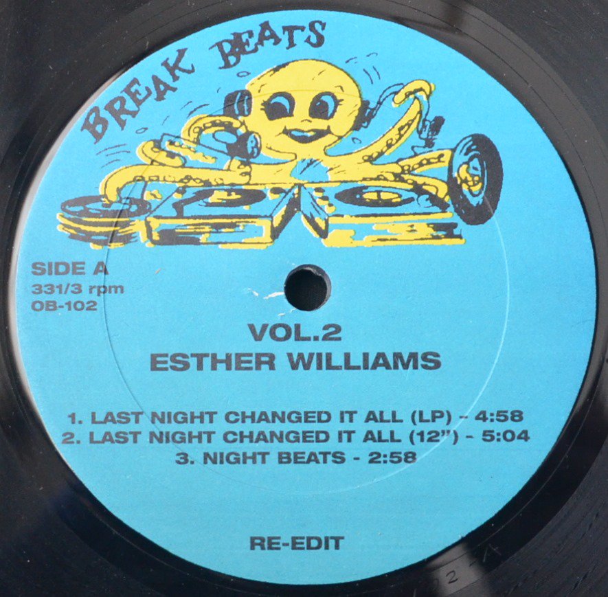 ESTHER WILLIAMS / DINOSAUR L ‎/ LAST NIGHT CHANGED IT ALL / GO