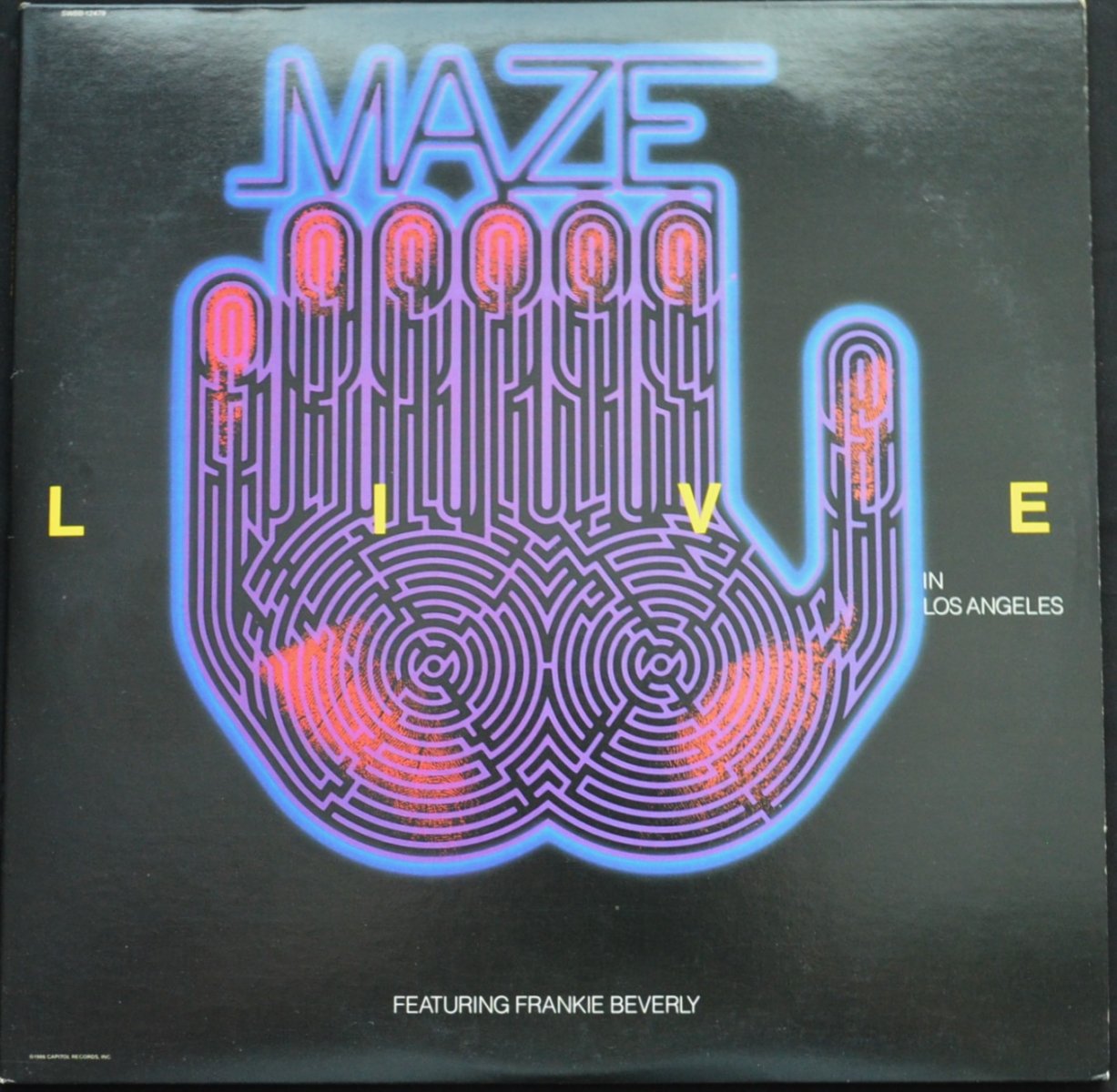 MAZE FEATURING FRANKIE BEVERLY ‎/ LIVE IN LOS ANGELES (2LP)