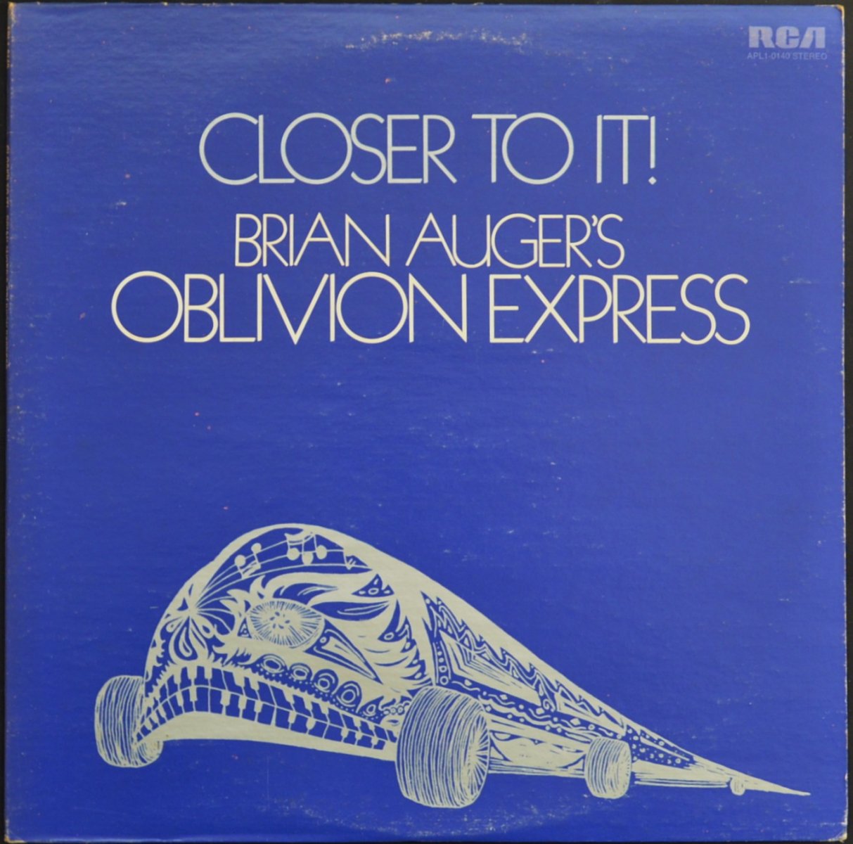 BRIAN AUGER'S OBLIVION EXPRESS ‎/ CLOSER TO IT! (LP)