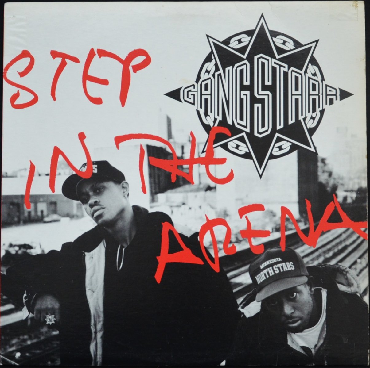 GANG STARR ‎/ STEP IN THE ARENA / CHECK THE TECHNIQUE - REMIX / CREDIT IS DUE - INST (12
