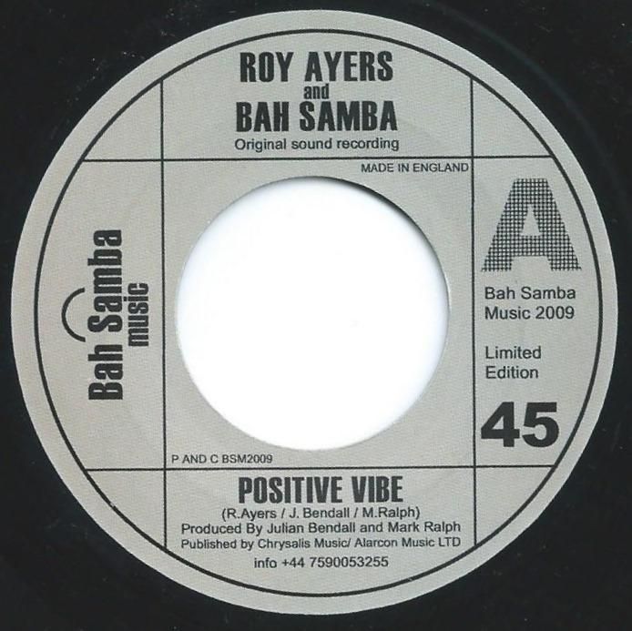 洋楽 Roy Ayers Bah Samba ROY AYERS and BAH SAMBA ‎/ POSITIVE VIBE Stream Positive