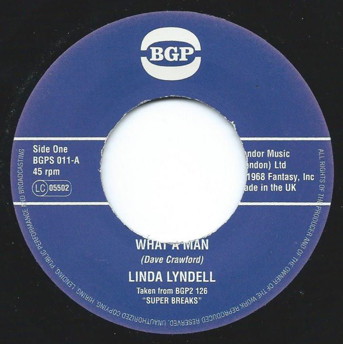 LINDA LYNDELL / BILLY HAWKS ‎/ WHAT A MAN / O BABY (I DO BELIEVE I'M LOSING YOU) (7
