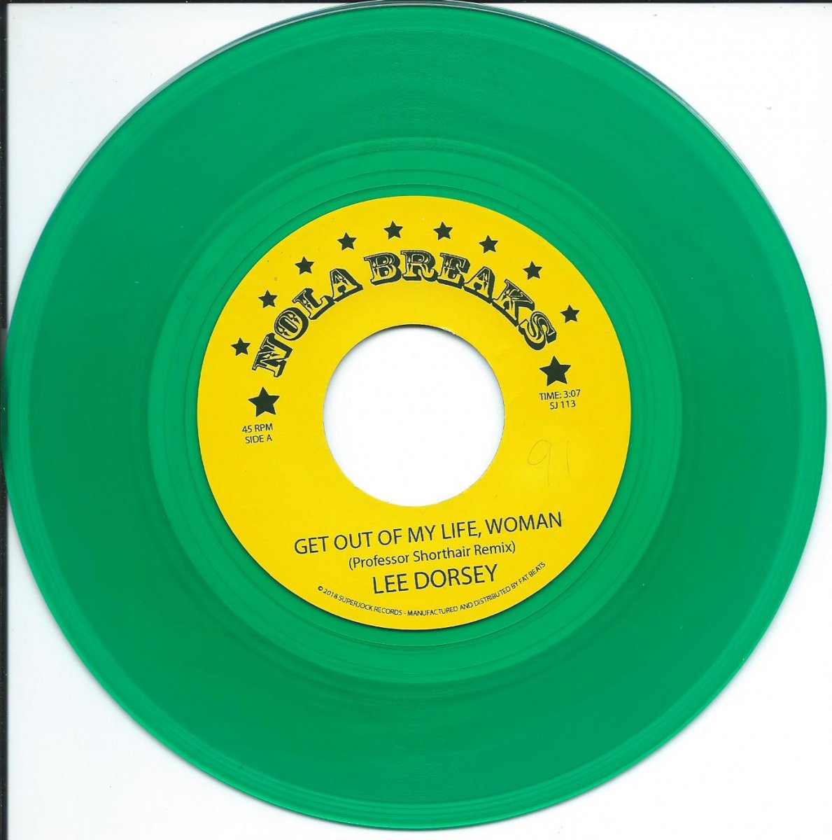 LEE DORSEY / THE GATURS ‎/ GET OUT OF MY LIFE, WOMAN / GATOR BAIT (7
