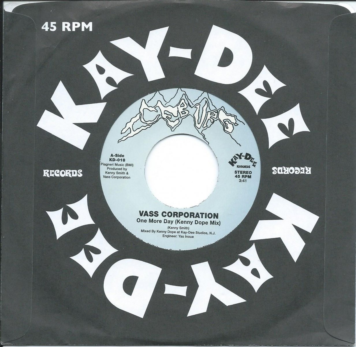 VASS CORPORATION / ONE MORE DAY / ALL THE LOVE WE LOST (KENNY DOPE MIX) (7
