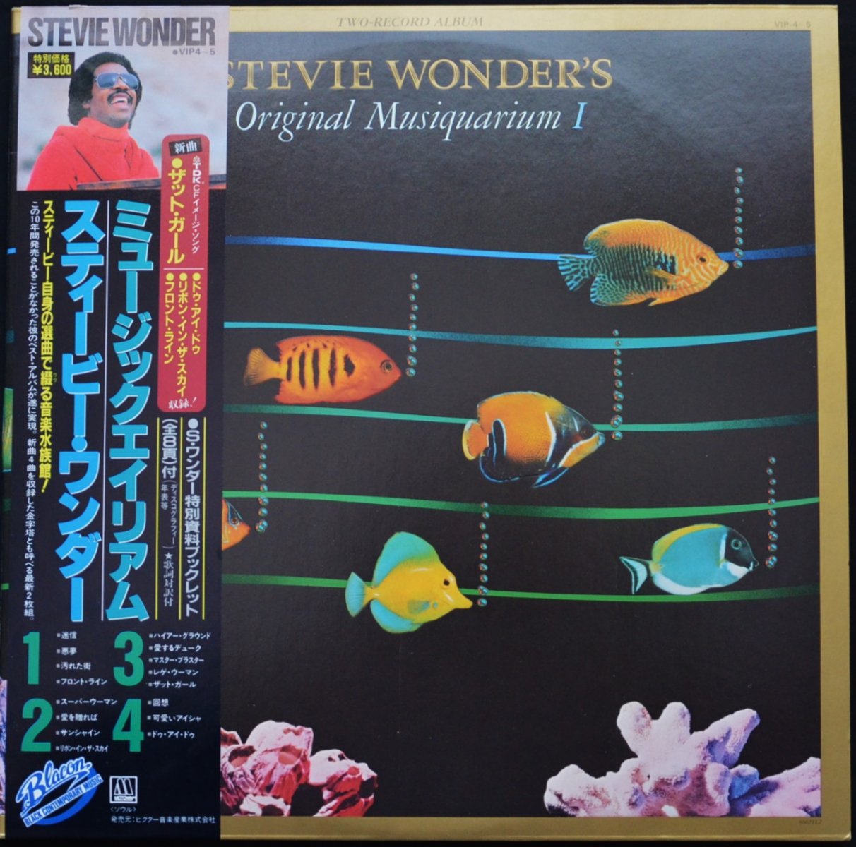 スティービーワンダー【キー・オブ・ライフ】LP２枚＋EP１枚 1976年 - 洋楽