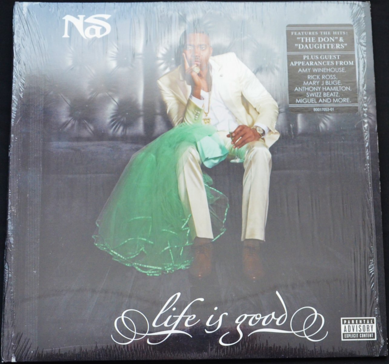 NAS ‎/ LIFE IS GOOD (2LP) - HIP TANK RECORDS