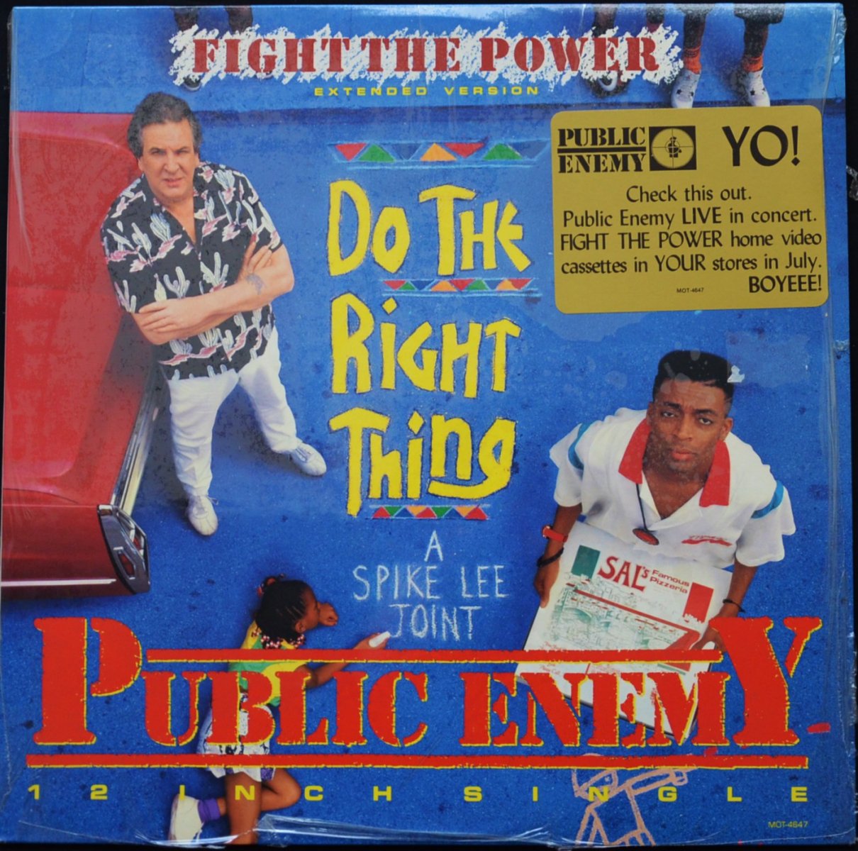 PUBLIC ENEMY ‎/ FIGHT THE POWER (EXTENDED VERSION) (12