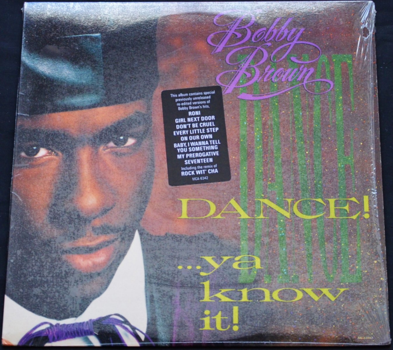BOBBY BROWN ‎/ DANCE!...YA KNOW IT! (1LP)