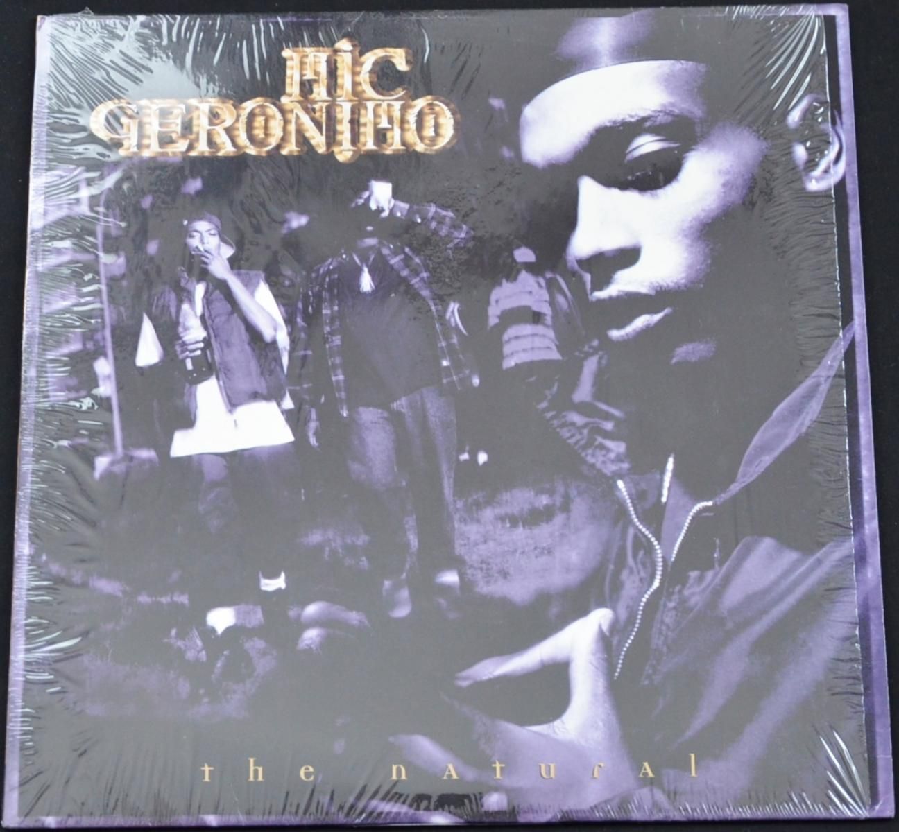 MIC GERONIMO / THE NATURAL / TRAIN OF THOUGHT (12") HIP TANK RECORDS