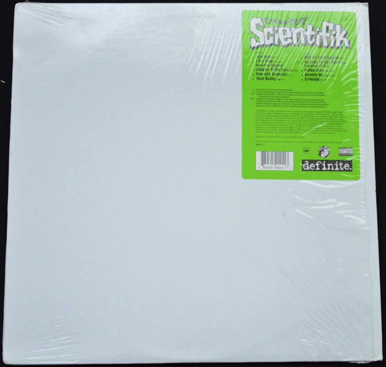 SCIENTIFIK ‎/ CRIMINAL (1LP) - HIP TANK RECORDS