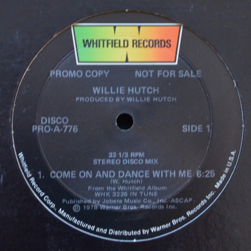 willie hutch in 人気 tune レコード