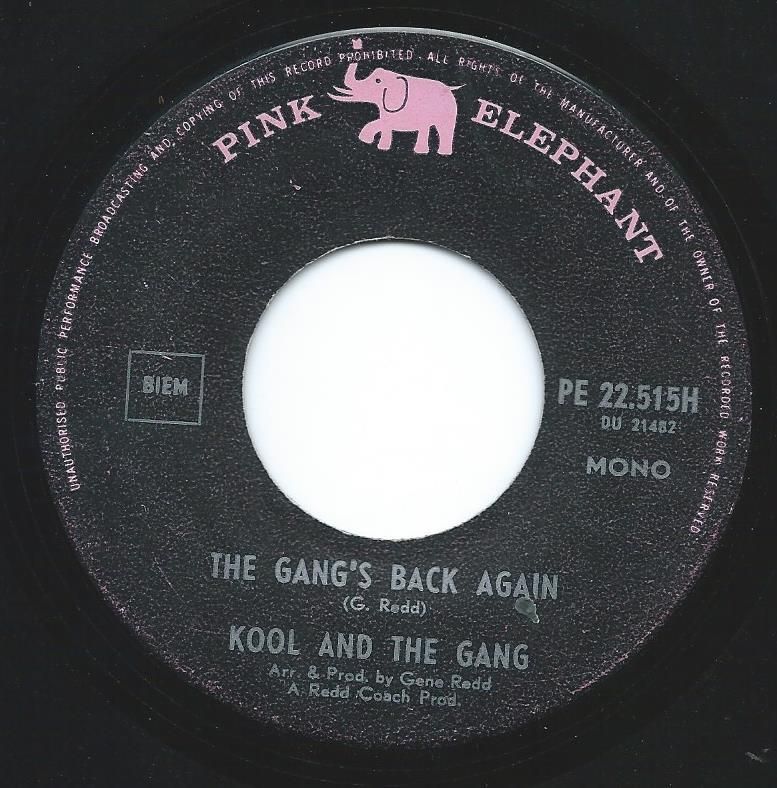 KOOL & THE GANG / KOOL'S BACK AGAIN / THE GANG'S BACK AGAIN (7