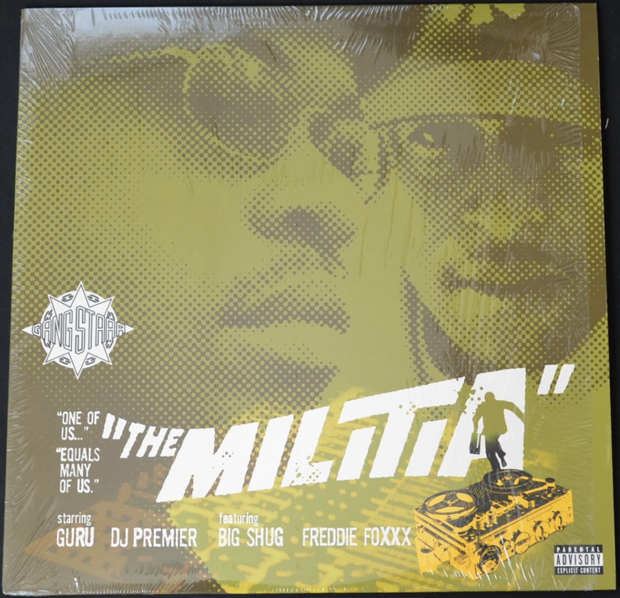 GANG STARR ‎/ THE MILITIA / YOU KNOW MY STEEZ (THREE MEN AND A