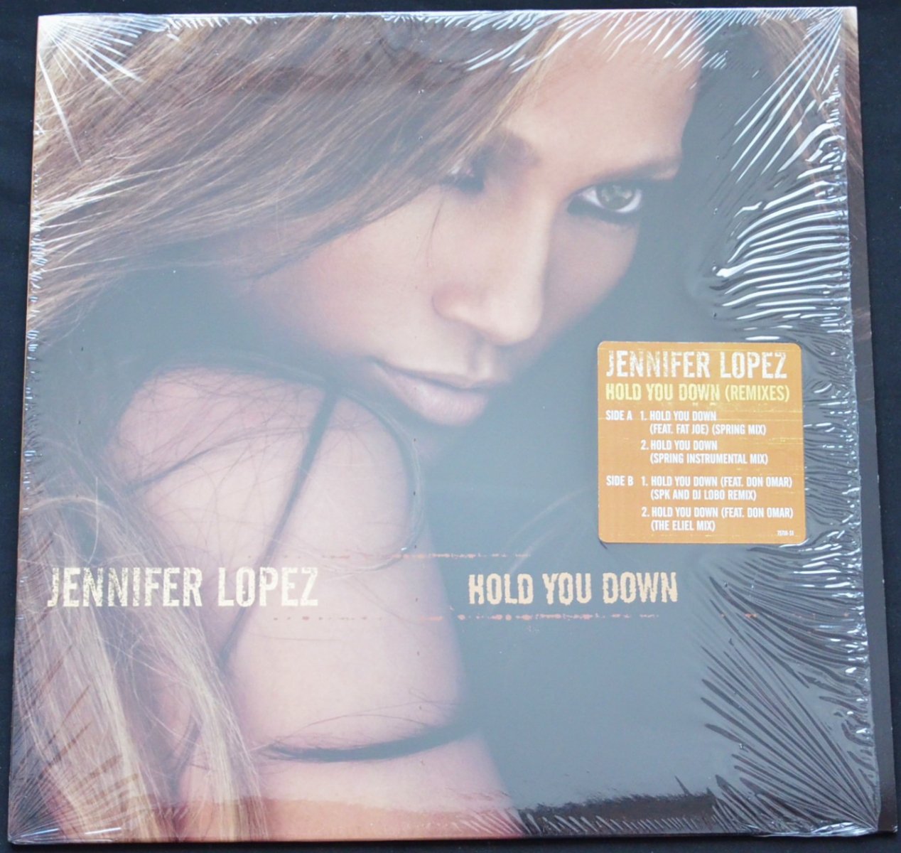 JENNIFER LOPEZ ‎/ HOLD YOU DOWN (REMIXES) (12