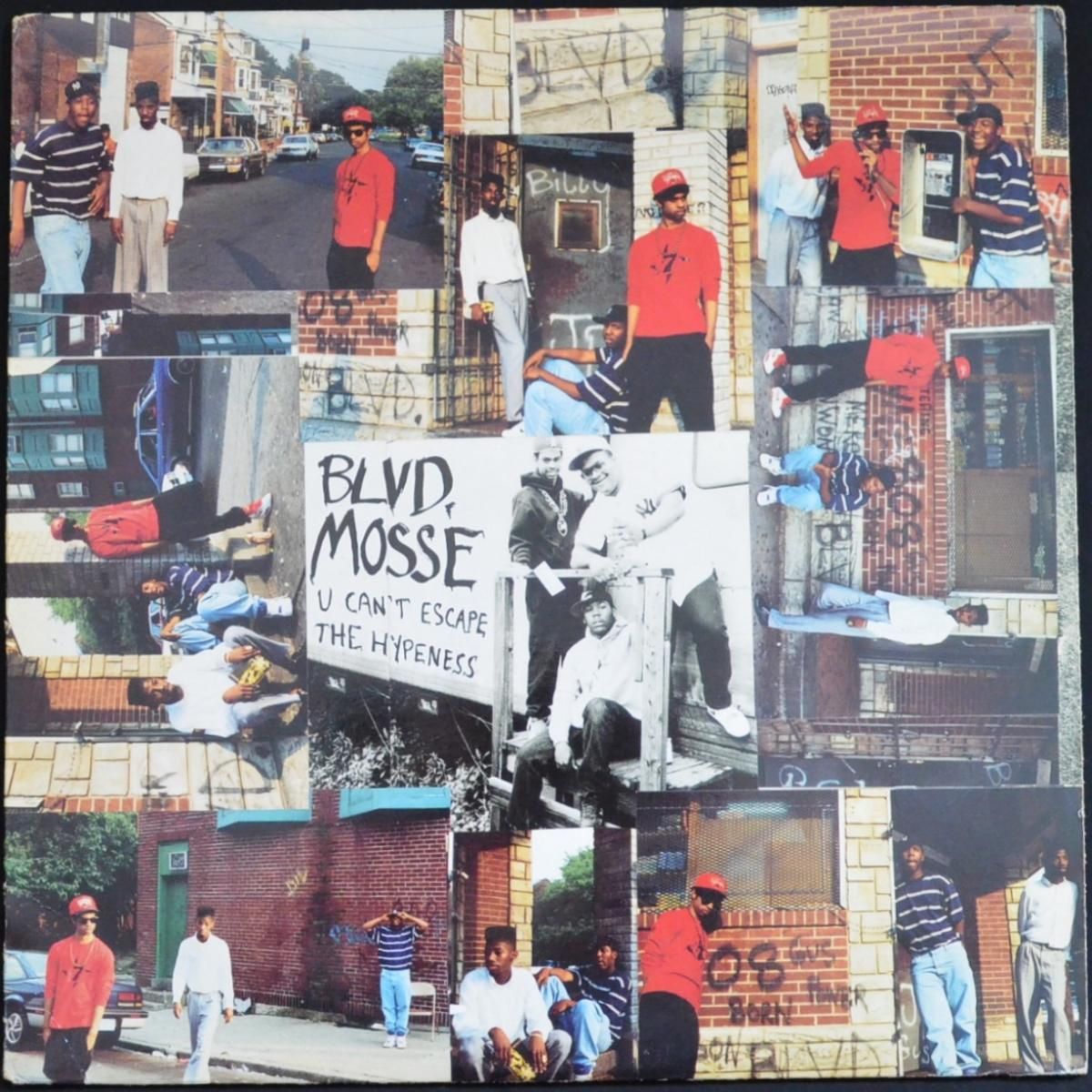 洋楽 BLVD. MOSSE U CAN'T ESCAPE THE HYPENESS BLVD. MOSSE ‎/ U CAN'T ESCAPE THE HYPENESS / CHECK OUT THE