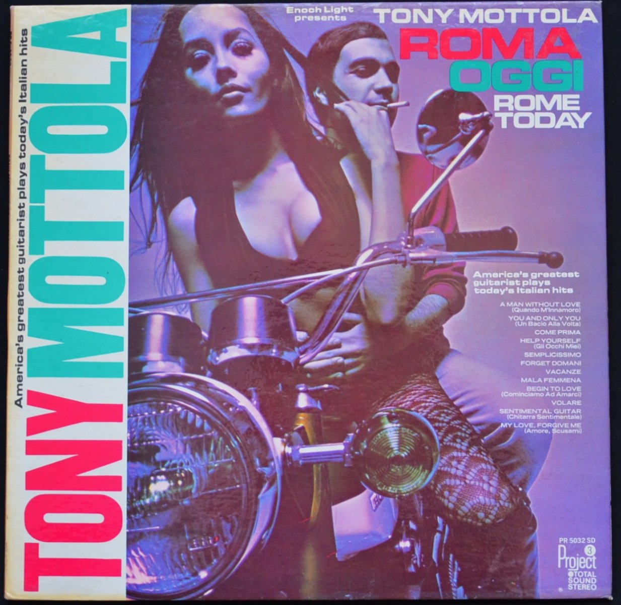TONY MOTTOLA ‎/ ROMA OGGI / ROME TODAY (LP)