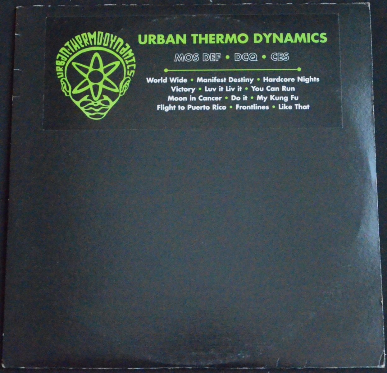 U.T.D. (URBAN THERMO DYNAMICS) ‎/ URBAN THERMO DYNAMICS (MOS DEF