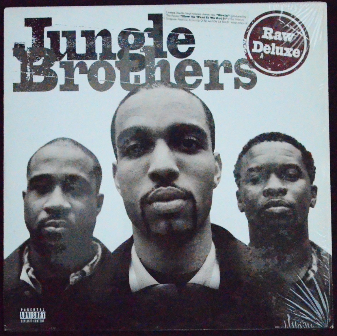 Jungle Brothers ‎Raw Deluxe 2LP【USオリジナル】