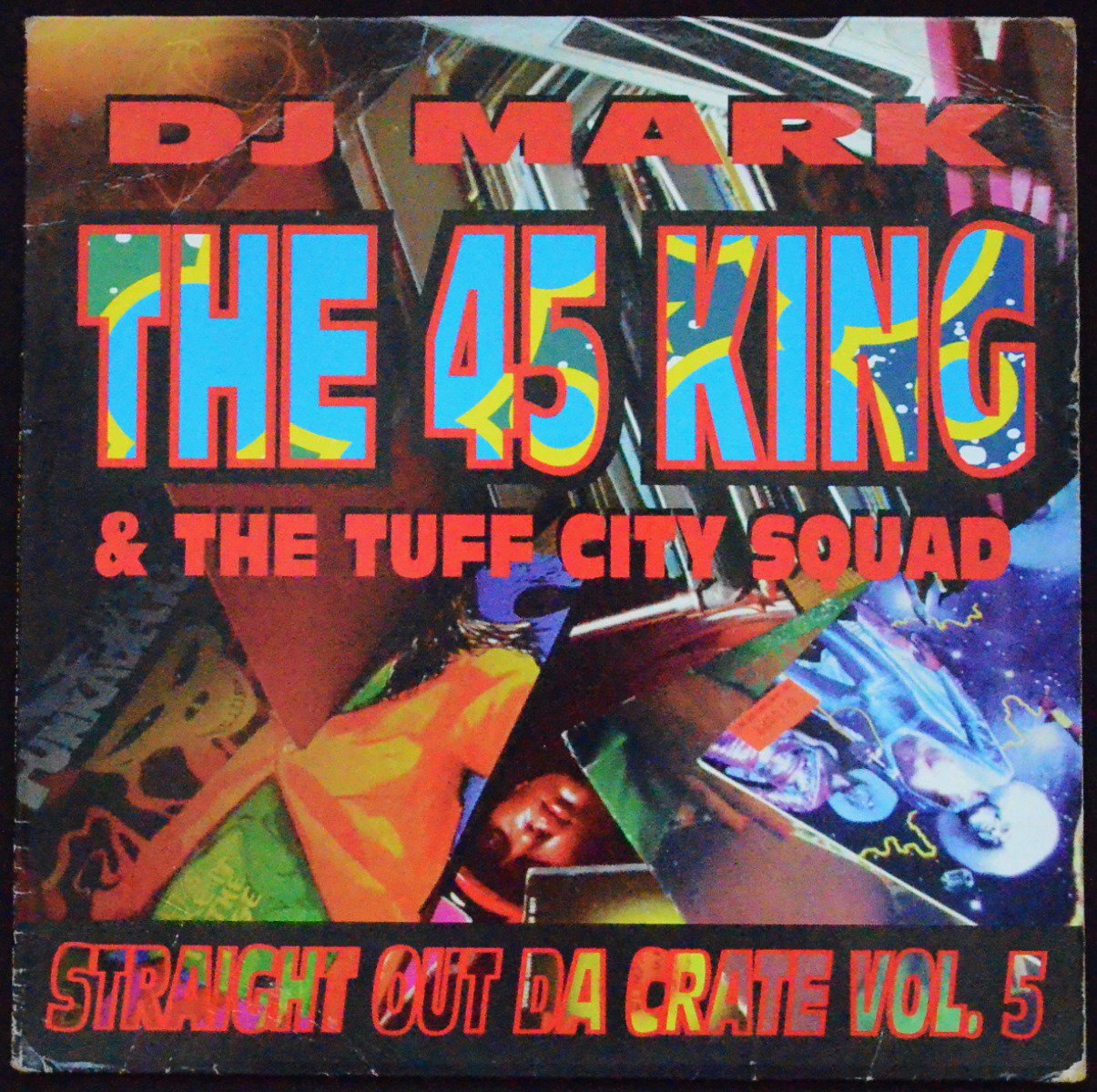 DJ MARK: THE 45 KING & THE TUFF CITY SQUAD / STRAIGHT OUT DA CRATE VOLUME 5 (1LP)