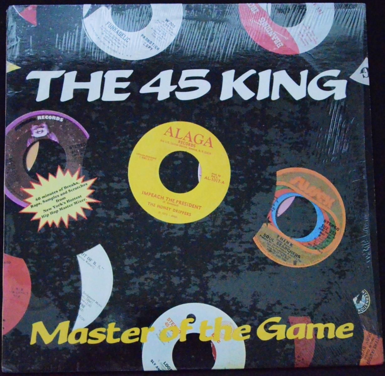 THE 45 KING ‎/ MASTER OF THE GAME (1LP) - HIP TANK RECORDS