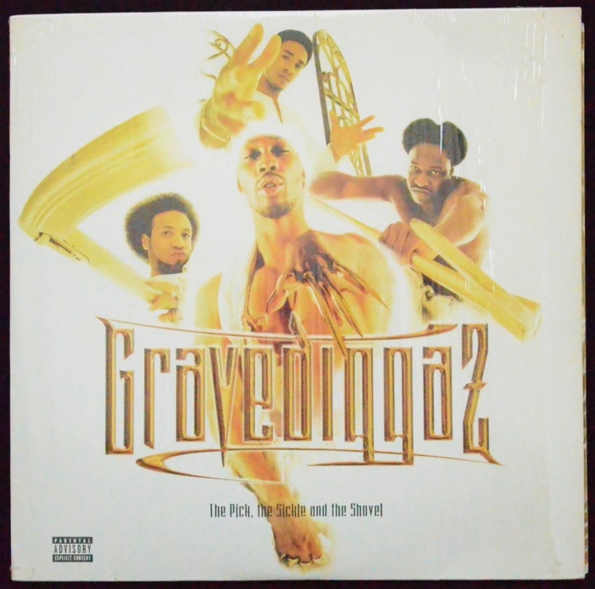 GRAVEDIGGAZ ‎/ THE PICK, THE SICKLE AND THE SHOVEL (2LP) - HIP
