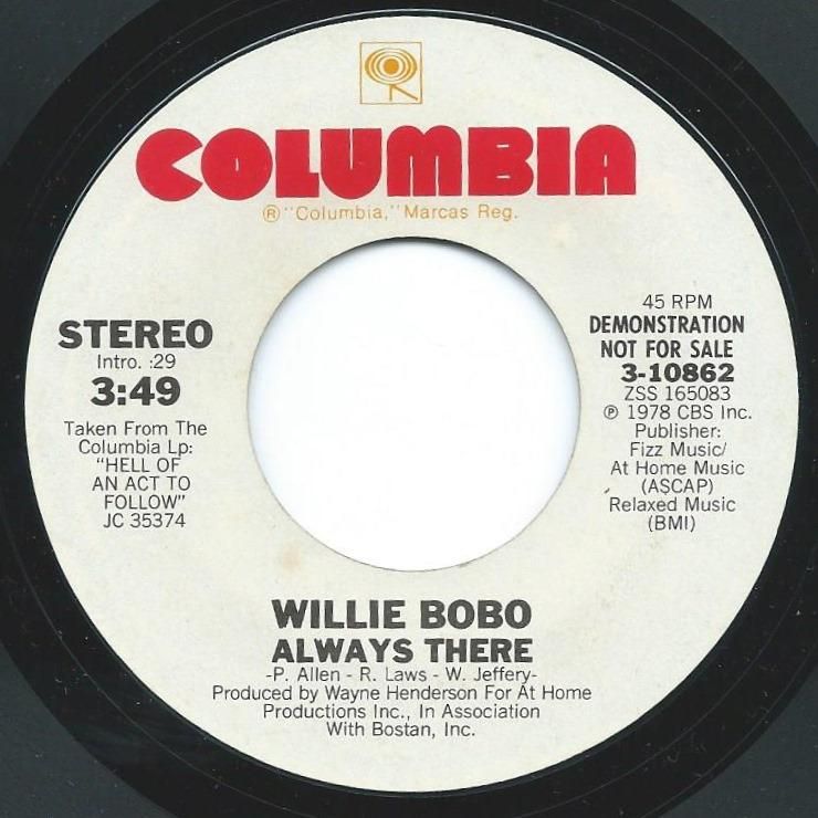 WILLIE BOBO / ALWAYS THERE (7