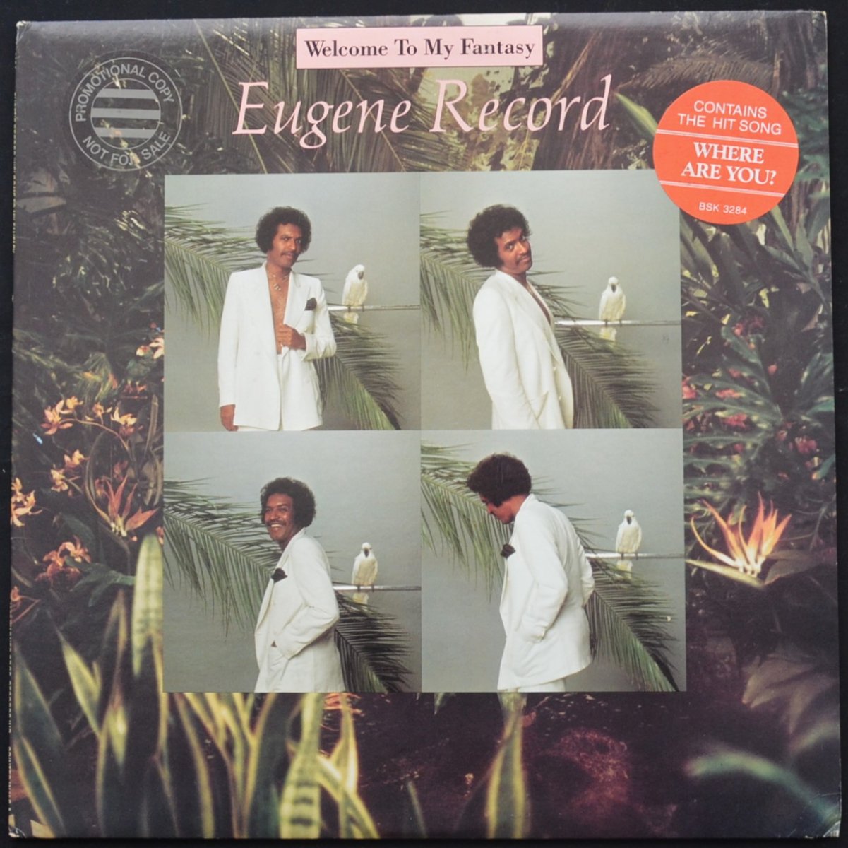 EUGENE RECORD ‎/ WELCOME TO MY FANTASY (LP)