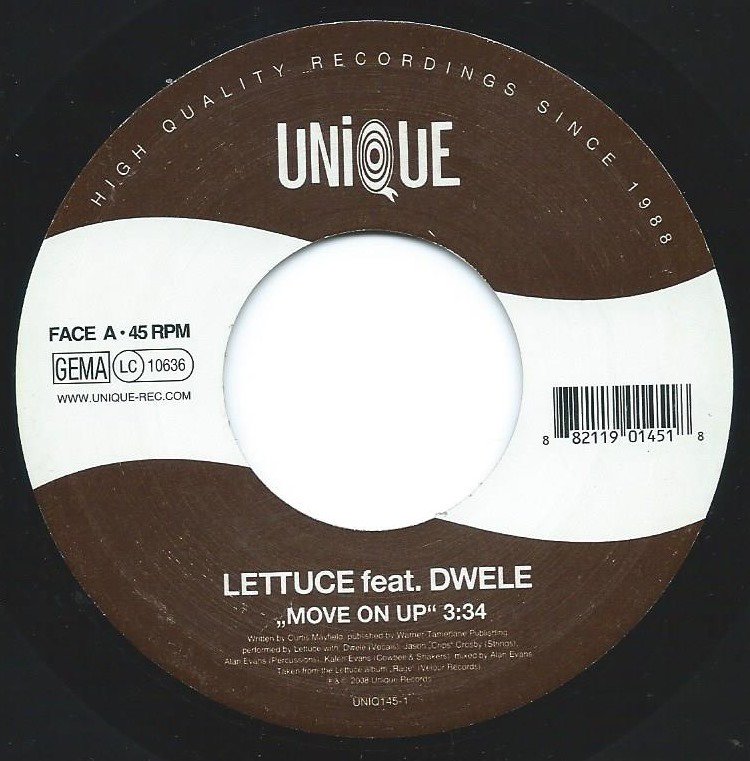 LETTUCE FEAT.DWELE / MOVE ON UP / KING OF THE BURGS (7