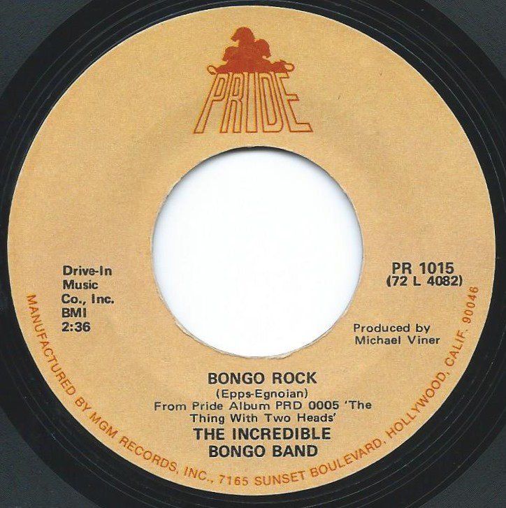 THE INCREDIBLE BONGO BAND / BONGO ROCK / BONGOLIA (7