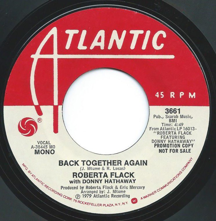 ROBERTA FLACK WITH DONNY HATHAWAY / BACK TOGETHER AGAIN (7