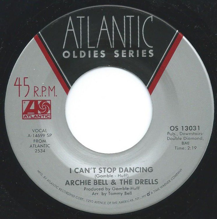 ARCHIE BELL & THE DRELLS / TIGHTEN UP / I CAN'T STOP DANCING (7