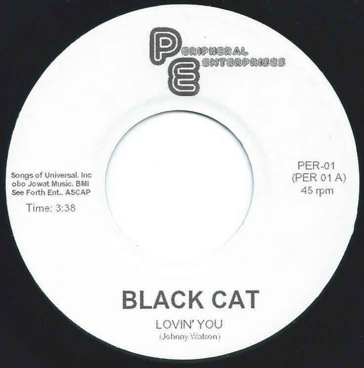 BLACK CAT / LOVIN' YOU / KINGSTON CARDOVA (7