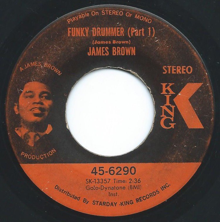 JAMES BROWN / FUNKY DRUMMER (7