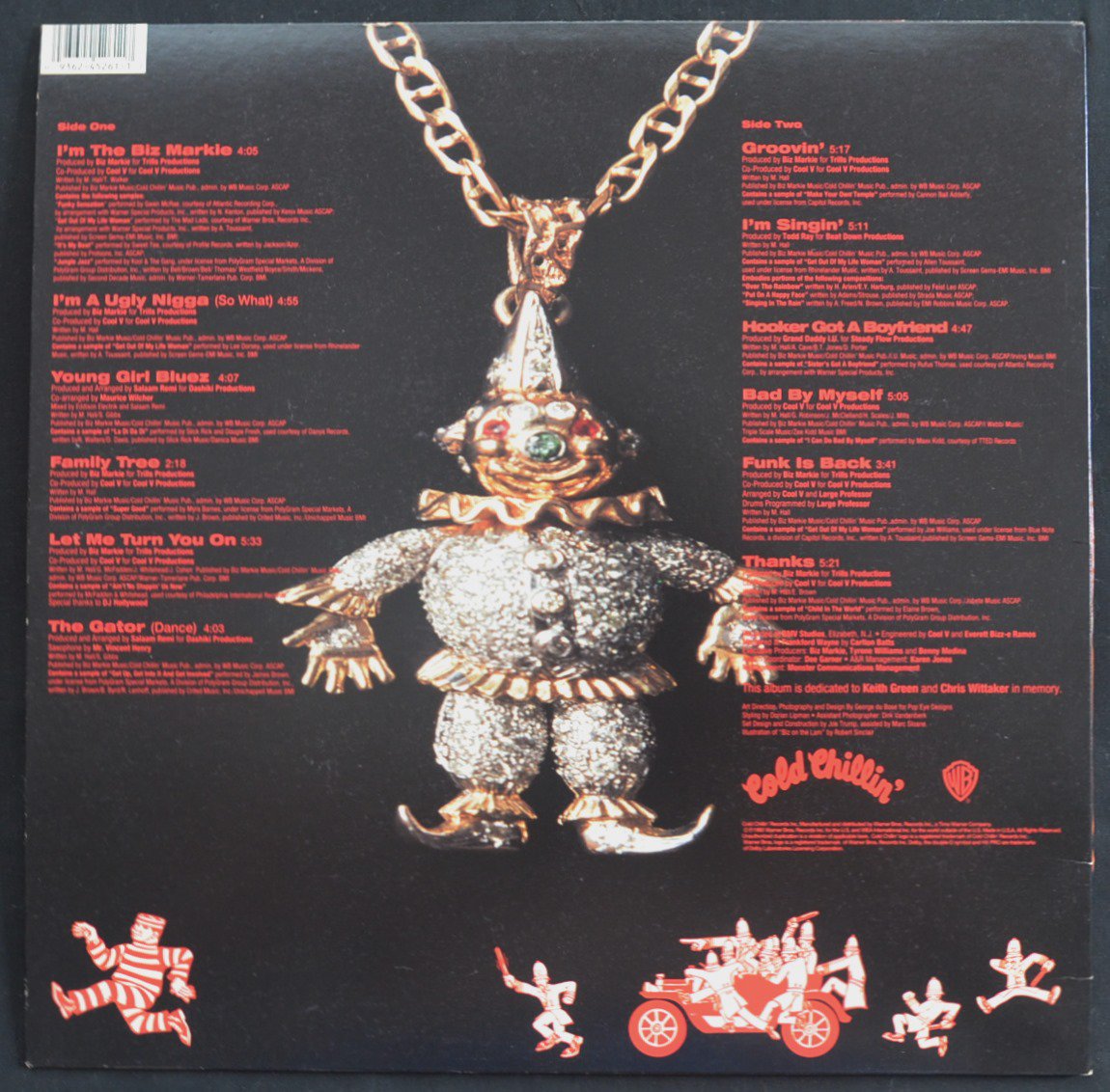BIZ MARKIE / ALL SAMPLES CLEARED! (1LP) - HIP TANK RECORDS