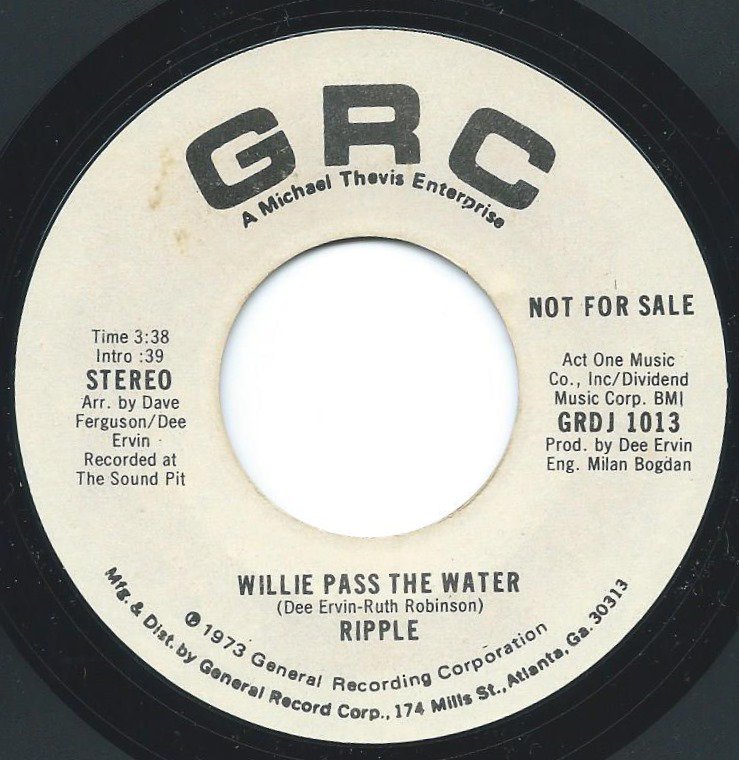 RIPPLE / WILLIE PASS THE WATER (7