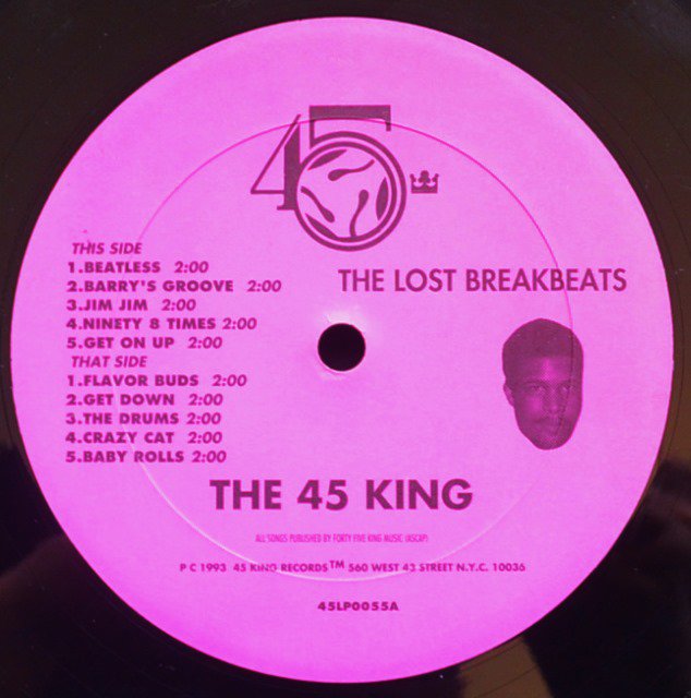 THE 45 KING / THE LOST BREAKBEATS - THE PINK ALBUM (1LP)