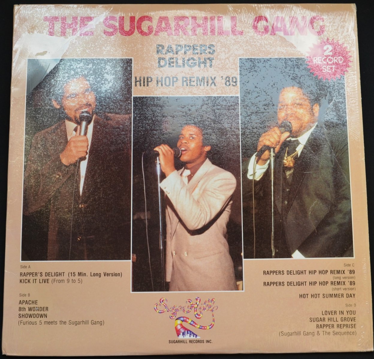 SUGARHILL GANG / RAPPERS DELIGHT (HIP HOP REMIX '89) (2×12