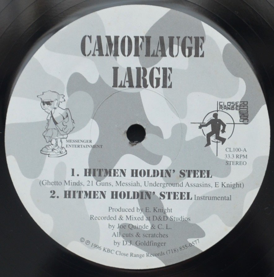 CAMOUFLAGE LARGE / HITMEN HOLDIN' STEEL / COCBACDA 9 (12