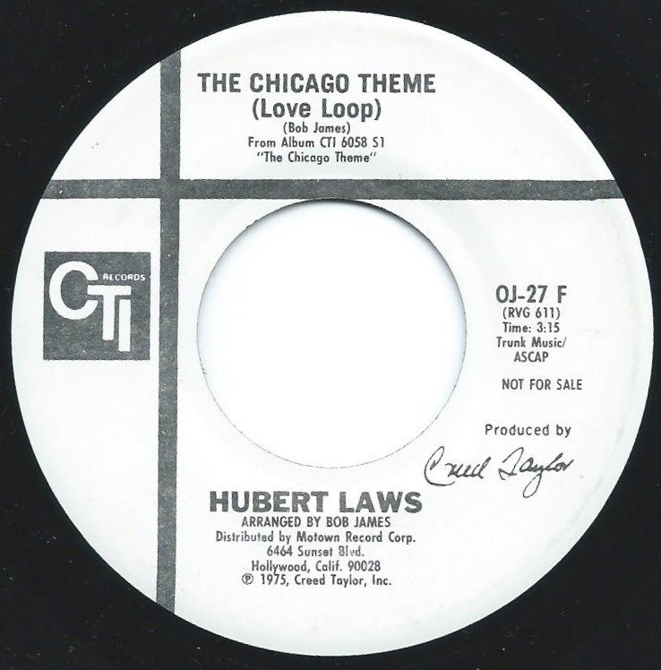 HUBERT LAWS ‎/ THE CHICAGO THEME (LOVE LOOP) (7