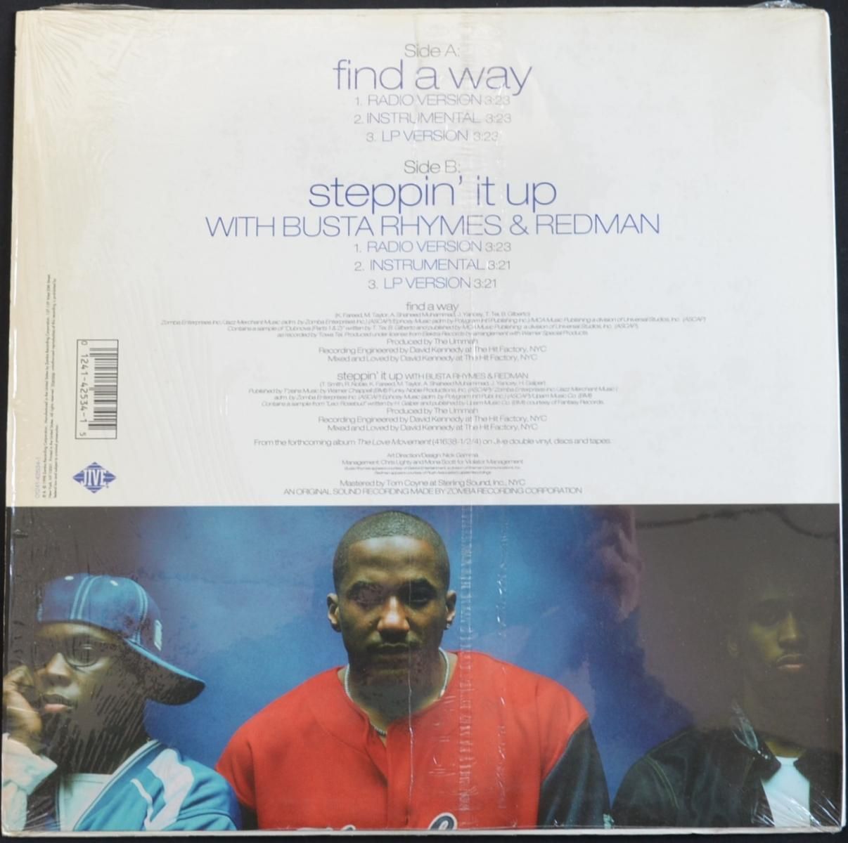 A TRIBE CALLED QUEST / FIND A WAY / STEPPIN' IT UP (12") HIP TANK RECORDS