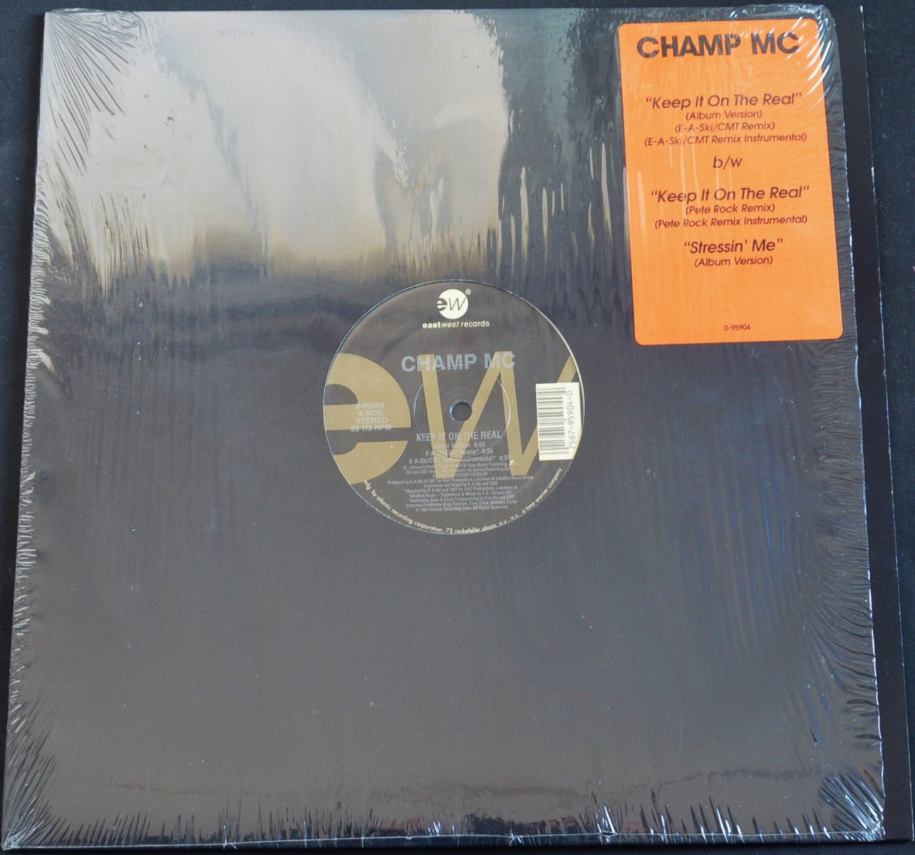CHAMP MC / KEEP IT ON THE REAL (PETE ROCK REMIX) / STRESSIN' ME (12