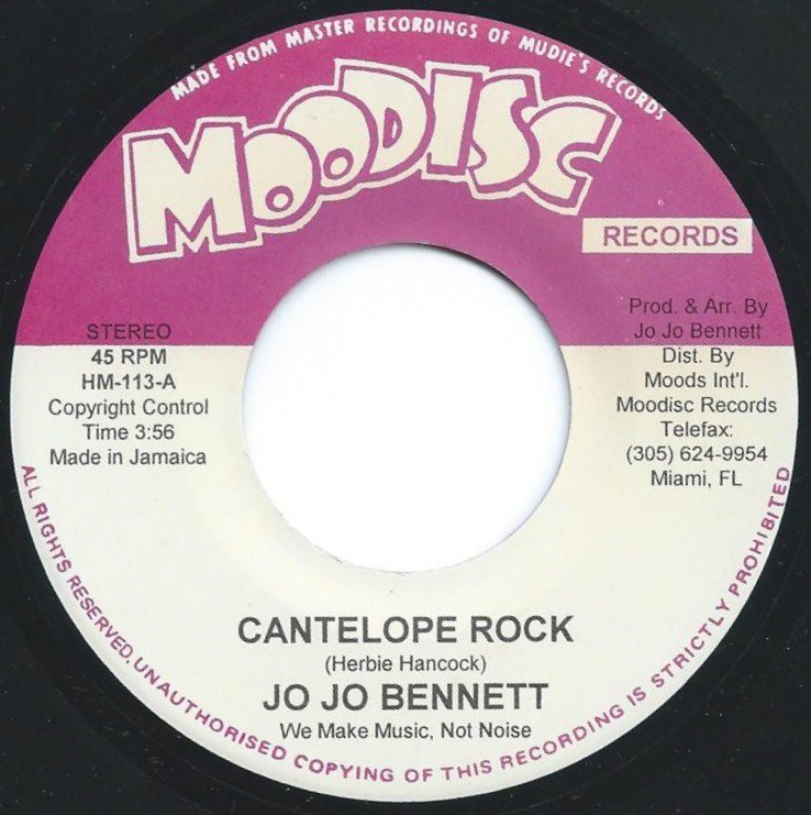 JO JO BENNETT / CANTELOPE ROCK / GOING HOME (7