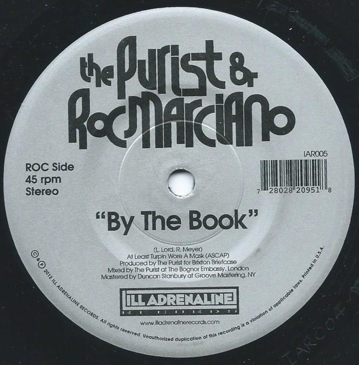 THE PURIST & ROC MARCIANO / BY THE BOOK (7