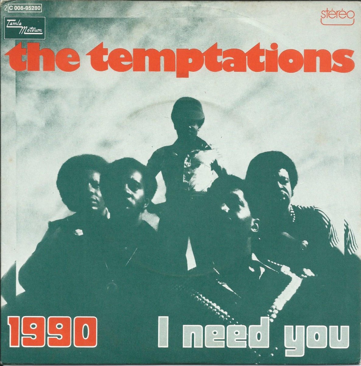 THE TEMPTATIONS / 1990 / I NEED YOU (7